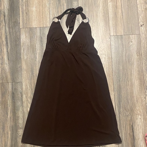 Apt. 9 Dark Brown Dress - Picture 1 of 8